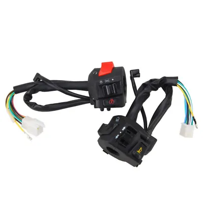 7/8  Motorcycle Handlebar Fog Headlight Horn Start Kill Switch ON OFF Button 12V • $16.99