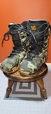 DC Park Boot Camouflage Snowboarding Snowmobiling US Mens Size 11 303457 • $30