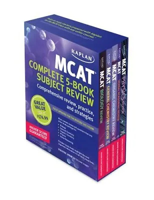 $23.95 • Buy Kaplan Mcat Review Complete Subject Review By Kaplan