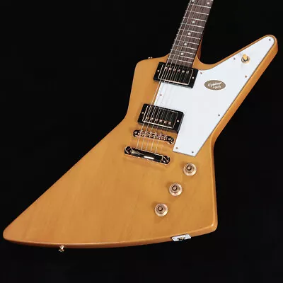 Epiphone / 1958 Korina Explorer Aged Natural White Pickguard S/N: 23091526114 • $1269