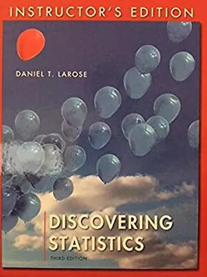 Discovering Statistics Hardcover Daniel T. Larose • $12.80