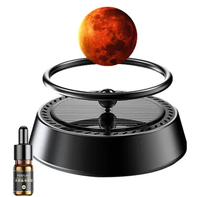 Solar Car Auto Aromatherapy Air Freshener Ornament Decoration Perfume Diffuser • £9.89