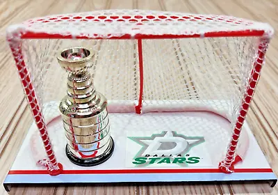 Dallas Stars NHL Stanley Cup Hockey Goalie Net Mini Replica Championship • $23.69