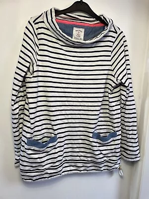 Joules Nautical Striped Jumper Size 12 • £3.99