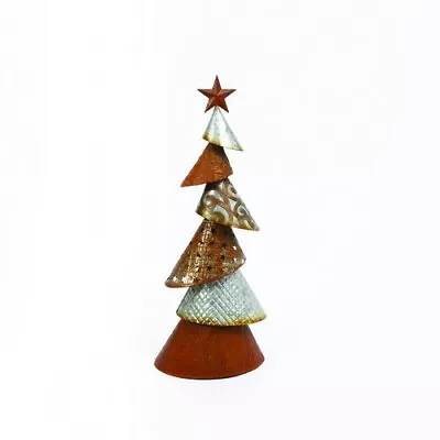 Rustic Metal Tree Indoor Tabletops Mantels Multicolored Holiday Decor 28.25  • $72.34