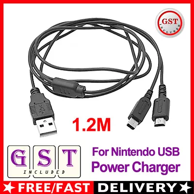 1.5m USB Charger Charging Cable For Nintendo 3DS XL 3DS 2DS NDSi DSi XL LL • $4.44