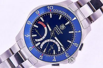 Tag Heuer Aquaracer Calibre S Regatta Mens Quartz Watch Chronograph Watch • £2000