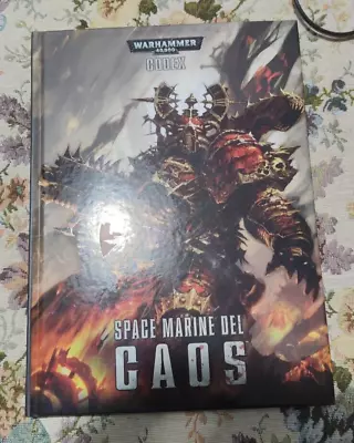 Warhammer 40k Codex Space Marine Of Chaos 8th Edition Games Workshop • £8.60