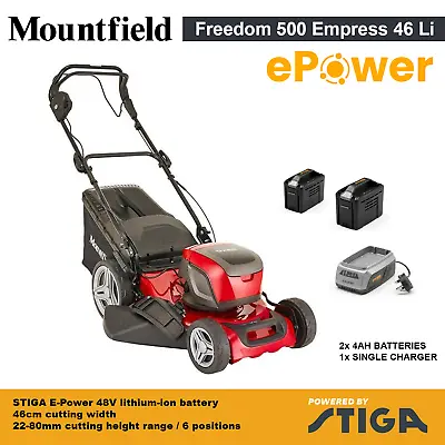 MOUNTFIELD Empress 46 Li Freedom 500 Self Propelled Battery Lawnmower  • £469.99