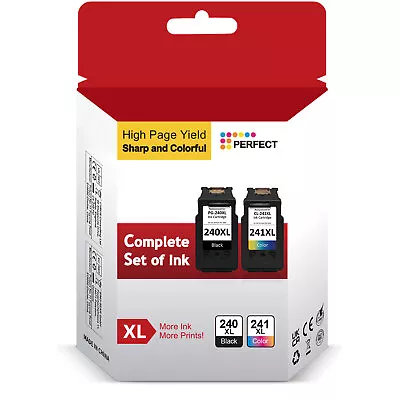 2PK Ink Cartridges For Canon PG-240XL CL-241XL PIXMA MG2220 MG3600 MG4120 S5120 • $35.11