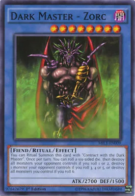 Dark Master - Zorc - MIL1-EN009 - Common - 1st Edition - YuGiOh • £0.99