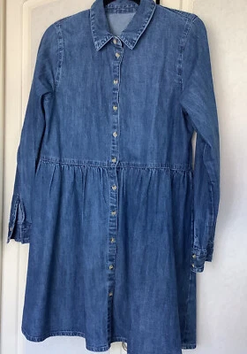 £8.99 • Buy Denim Smock Dress 