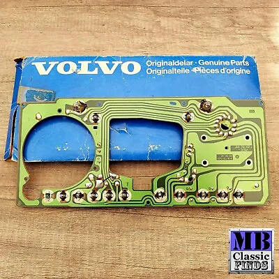 81 84 Volvo 240 260 Instrument Cluster Circuit Board NEW Genuine OE NOS 1259752 • $159.90