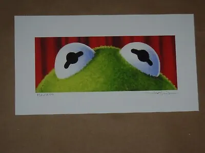Kermit The Frog Eyes Without A Face Art Print Poster Muppets Jason Edmiston • $149.99
