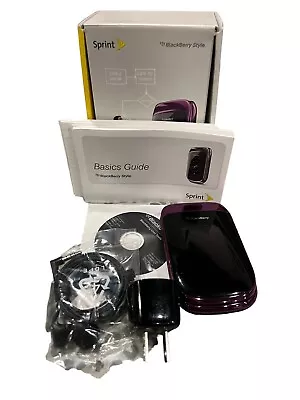 FLIP PHONE BlackBerry 9670 - RARE COLOR Royal Purple (Sprint) Collector's Item • $99.99