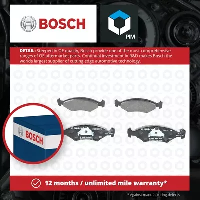 £13.12 • Buy Brake Pads Set Fits FORD SIERRA Mk1, Mk2 Front 82 To 93 Bosch 1039106 1595523