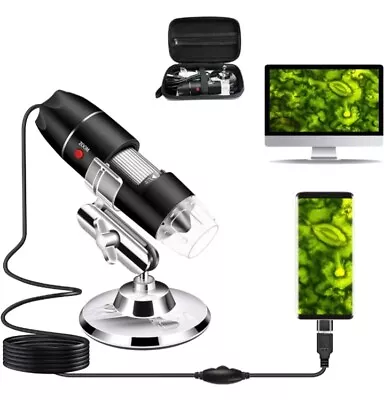  Cainda Digital Microscope Camera 40x-1000x With Stand And Case • $26.10