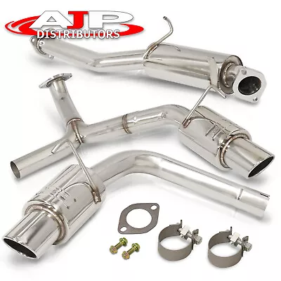 Stainless Steel 63mm Catback Exhaust + 3.5  Dual Tips For 2000-2009 Honda S2000 • $144.99