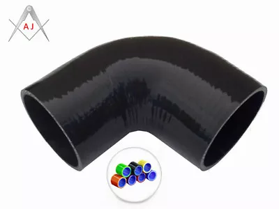 For 2  To 2.75  51/70mm 90 Degree Elbow Turbo Intercooler Coupler Silicone Hose • $12