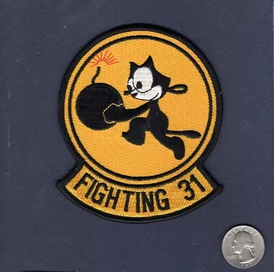 VF-31 TOMCATTERS US NAVY F-14 TOMCAT Fighter Squadron Patch • $8.99