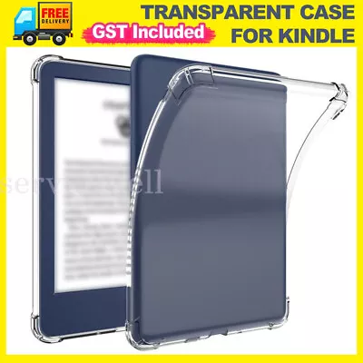 Shockproof Crystal Clear Case Cover For Kindle Paperwhite (11th Gen) Transparent • $12.59