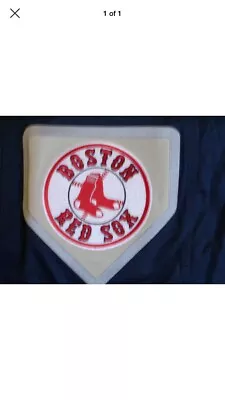 New Pottery Barn Mlb Baseball Boston Red Sox Navy Blue Standard  Pillow Sham One • $40