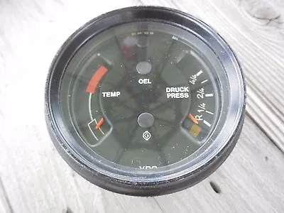 Porsche 911 Oil Temperature / Pressure Gauge VDO  911 641 103 03 • $299