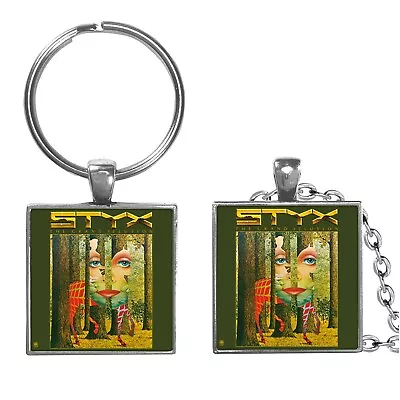 Styx The Grand Illusion Album Cover Image Keychain Or Necklace Music Jewelry • $12.95