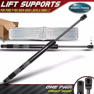 $15.49 • Buy 2x Front Hood Lift Supports Shocks Struts For Ford F-150 04-08 Lincoln Mark LT
