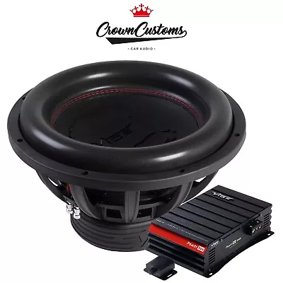 Vibe 15  Blackdeath 15 Bass Pack! 3200 Watts Max Dual 2ohm Bass Subwoofer Car • $665.82