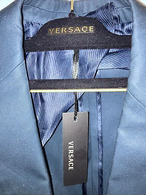 Authentic NWT Versace Men’s Suit Jacket Taylor Executive Taylor Made Italy SZ 56 • $395