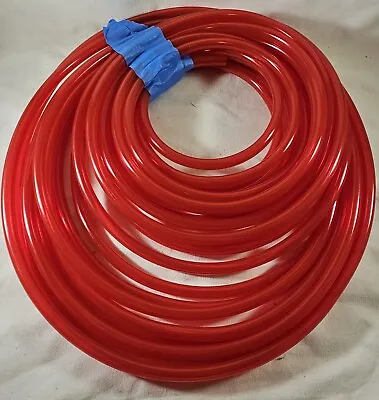 FUEL LINE 1/4  X 10ft RED NON HARDENING Go Kart Mini Bike Predator Clone USA • $17