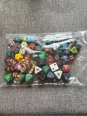 Vtg Lot D&D Dungeons & Dragons And Fantasy Gaming Multi Side Gaming Dice • $109.99