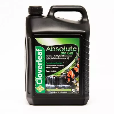 £39.95 • Buy Cloverleaf Absolute Bio Gel Pond Filter Start Reduce Ammonia Clearance Bargain!