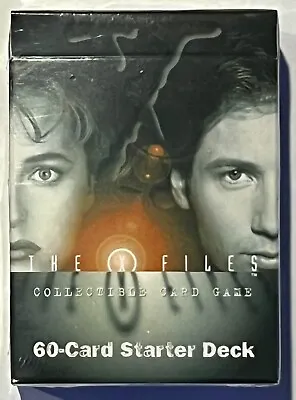 X-FILES - Collectable Card Game: 60-Card Starter Deck + 15-Card Booster Packs • $16.99