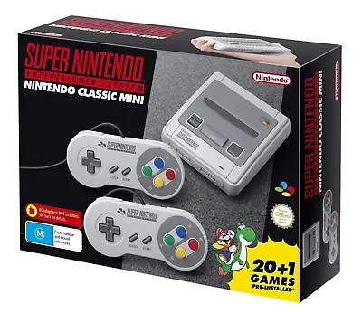 Nintendo Classic Mini: Super Nintendo Entertainment System • $120