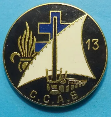 C.C.A.S. Badge 13th Foreign Legion Half Brigade • $12.77