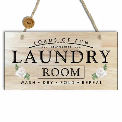 Laundry Room Sign-Laundry Room Decor-Laundry Room Loads Of Fun-Kitchen Sign-N68 • £7.49