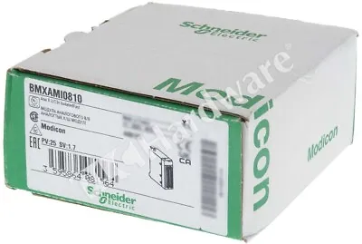 Surplus Open Schneider Electric BMXAMI0810 Modicon X80 8-Ch Analog Input Module • $425.05