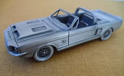 Shelby Mustang GT 350 1968 Danbury Mint Pewter Model Car 1/43 Scale Not Franklin • £15.95