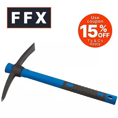 Draper 83463 380mm Mini Mattock And Pick Axe Fibreglass Handle Lightweight 400g • £17.97