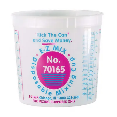 E-Z Mix 70165 5 Quart Disposable Paint Mixing Cups (25 Ct) • $67.38