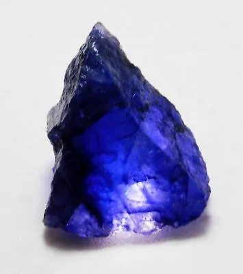 72.62  Ct Natural Blue Tanzanite Rough Translucent Loose Gemstone • £14.98