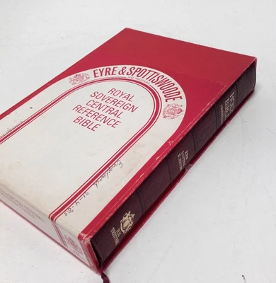 £9.99 • Buy Eyre & Spottiswoode Royal Sovereign Central Reference Bible Hardback #121