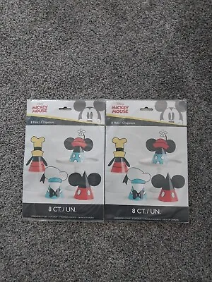 Mickey Mouse Cone Party Hats Birthday Party Supplies 16 Hats New • $14.91