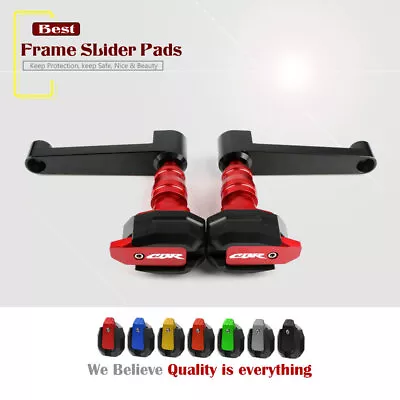 Protector Slider Pads Frame Plug Guards FOR KAWASAKI NINJA ZX-6R 2009-2012 • $46.54