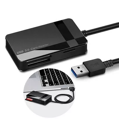 USB 3.1 All In One Multi Memory Card Reader CF Micro SD HC SDXC MS TFLASH • $14.10