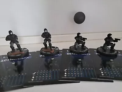 £12.99 • Buy X4 HALO Action Clix ODST 2007 Bundle With Cards