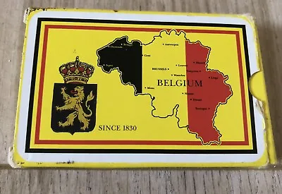 Souvenir Pack Of Playing Cards With Different Views Of BELGIUM - No Jokers • $12.63