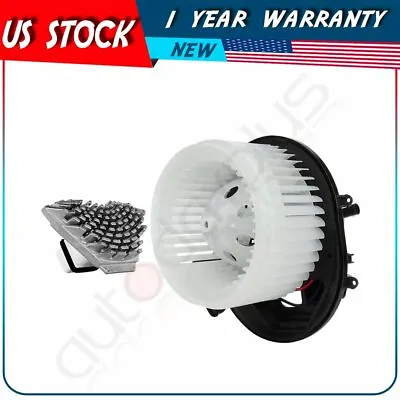 Blower Motor And Resistor HVAC Fit For 2003 2004-2007 Volvo XC70 2003-2014 XC90 • $57.59